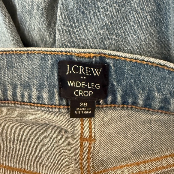 J. Crew Wide Leg Crop Jean - Picture 6 of 6